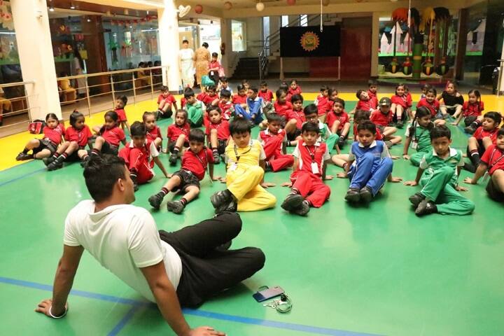 Piet Sanskriti Senior Secondary School-Physical Exercise Class