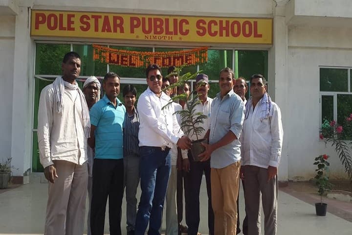 Pole Star Public School-Tree Plantation