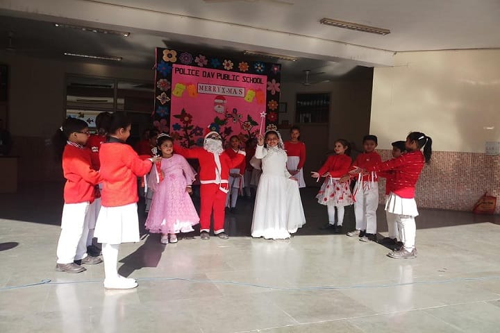 Police Dav Public School-Christmas Celebrations