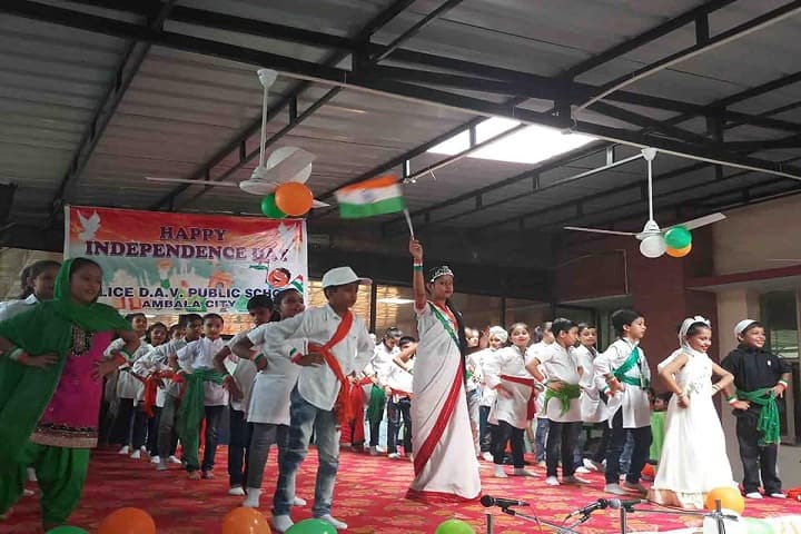 Police Dav Public School-Independence Day Celebrations