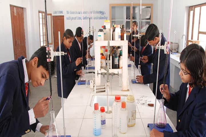 Pooja Modern Public School-Chemistry Lab