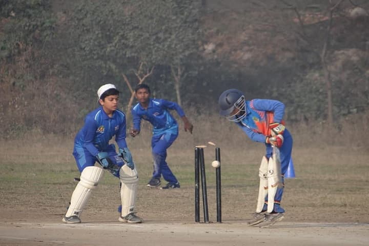 Pooja Modern School-Cricket Match