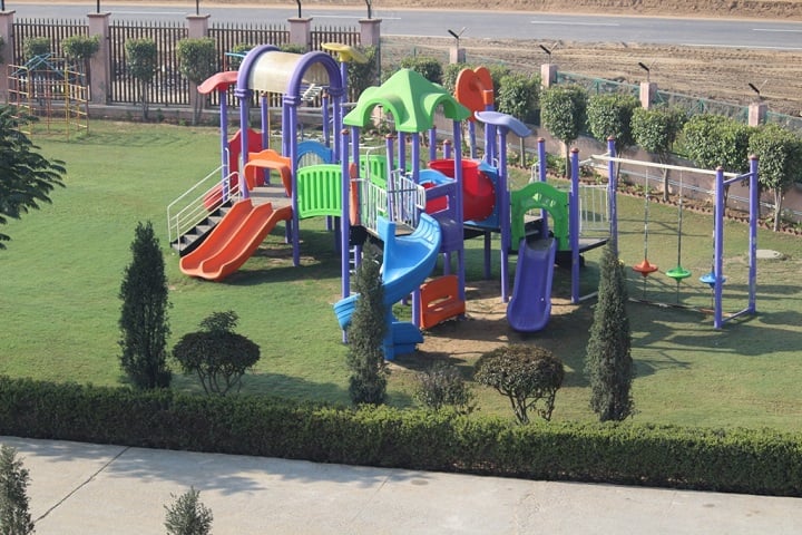 R E D School Charkhi-Kindergarten Play Ground