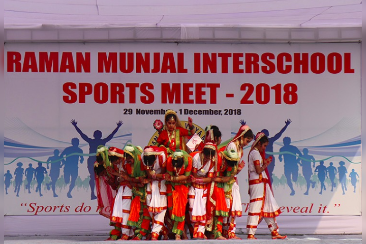 Raman Munjal Vidya Mandir-Sport Meet 2018 