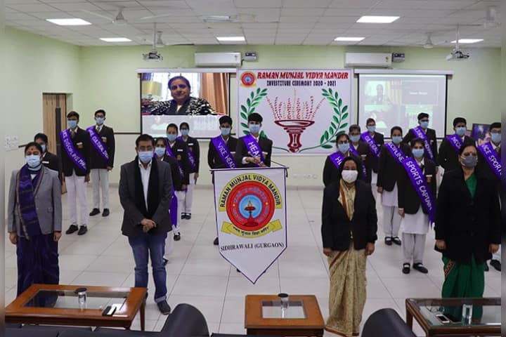 Raman Munjal Vidya Mandir-Investiture Ceremony