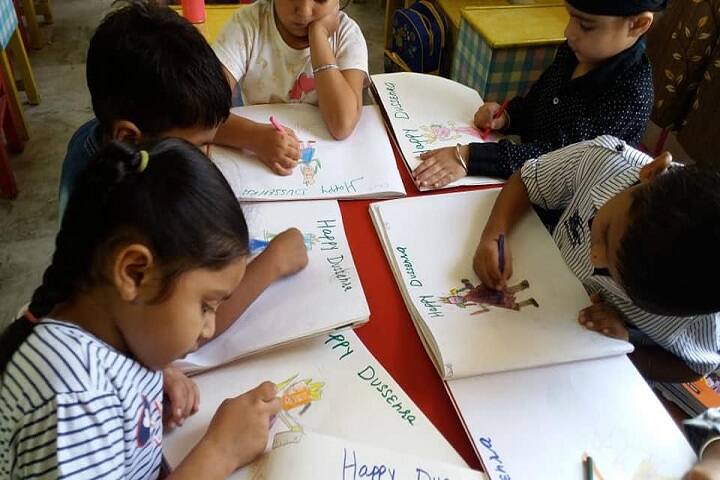 S A Jain Senior Model School-Drawing Competition