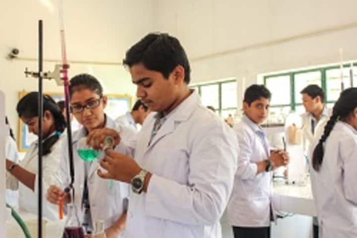 S D Adarsh Vidyalaya-Chemistry Lab