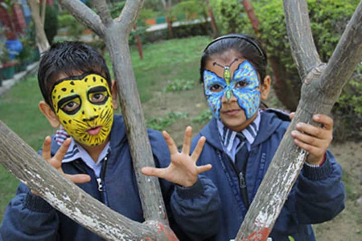 S E D Senior secondary School-Face Painting Activity