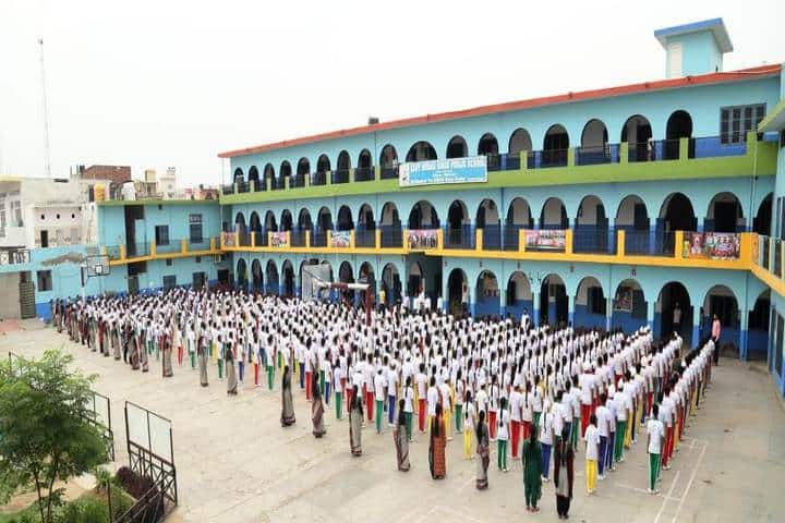 S M S Public School-Morning Assembly