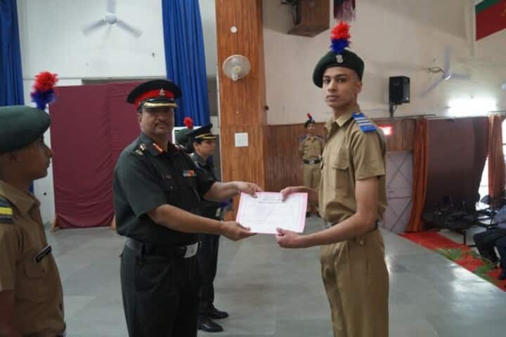 Sainik School-Investiture Ceremony