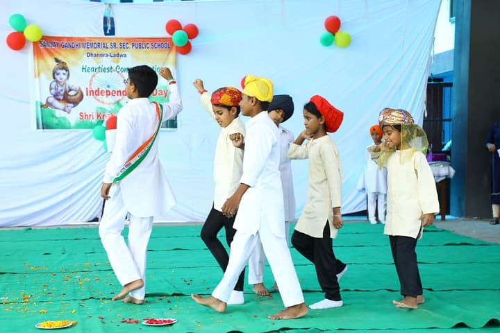 Sanjay Gandhi Memorial Public Senior Secondary School-Independence Day