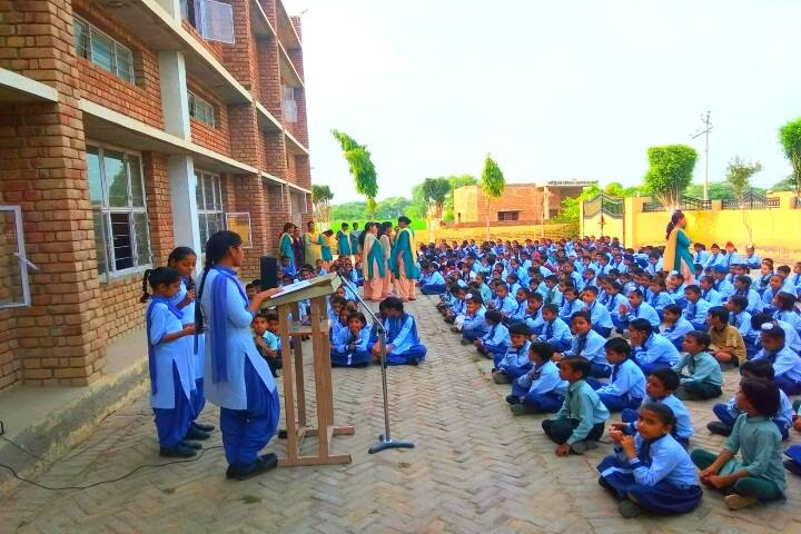 Sanskar Senior Secondary School-Assembly