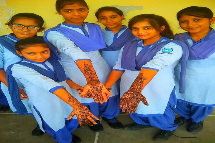 Sanskar Senior Secondary School-Mehandi Competition