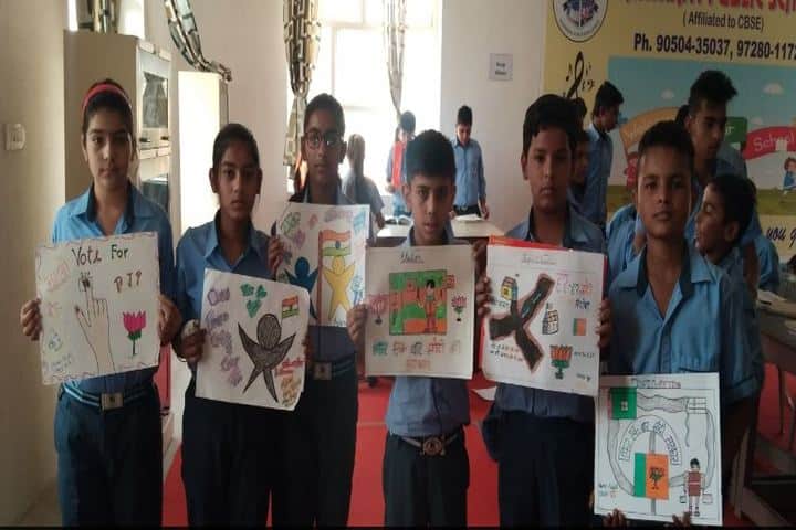 Sanskriti Public School-Drawing Activity