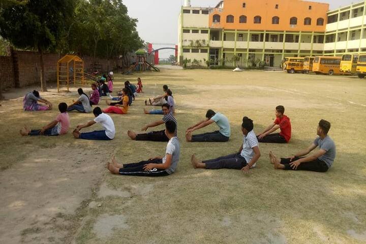 Sarv Vidya Public School-Yoga Activity