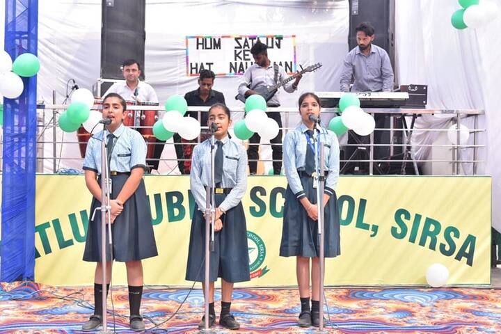 Satluj Public School-Music