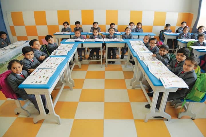 Satluj Public School-Kids Classroom