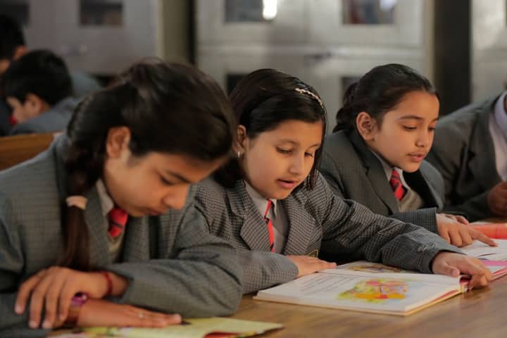 Satluj Public School-Library