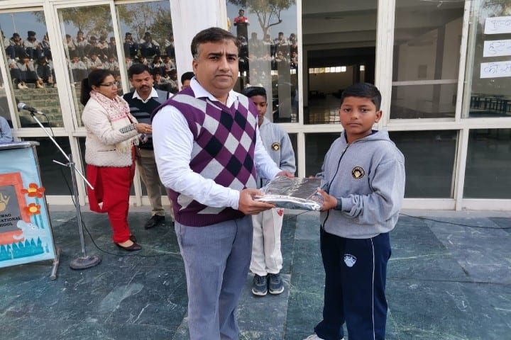 Sehwag International School-Prize distribution