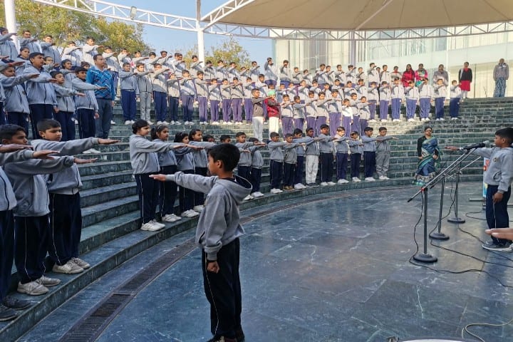 Sehwag International School-Assembly