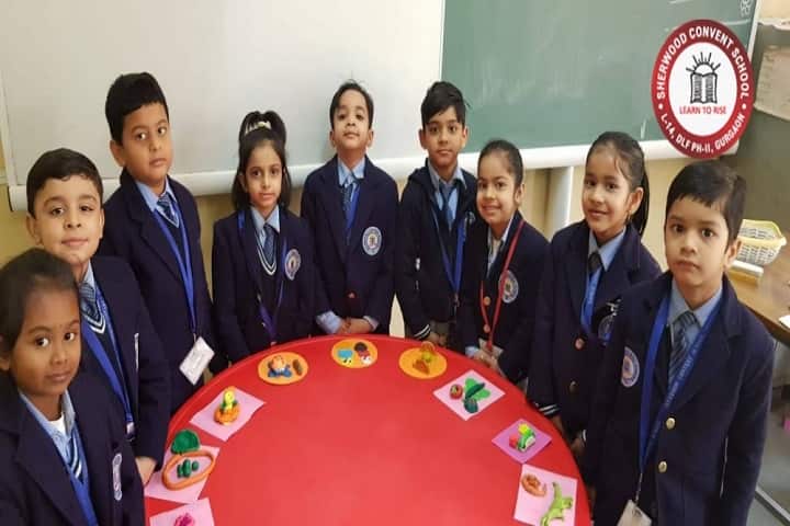 Sherwood Convent School-Clay Modeling Competition