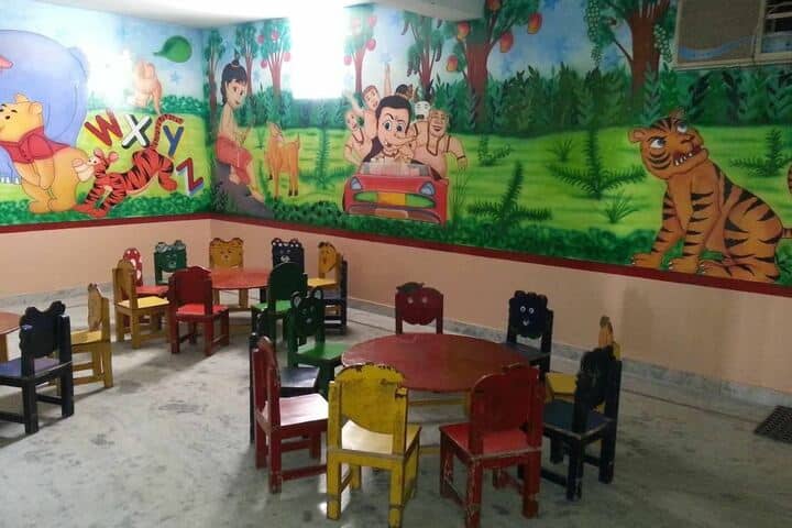 Shiksha Bharti Public School-Kids Classroom