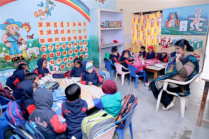 Shiv Shakti Luxmi Memorial High School-Primary Class Room