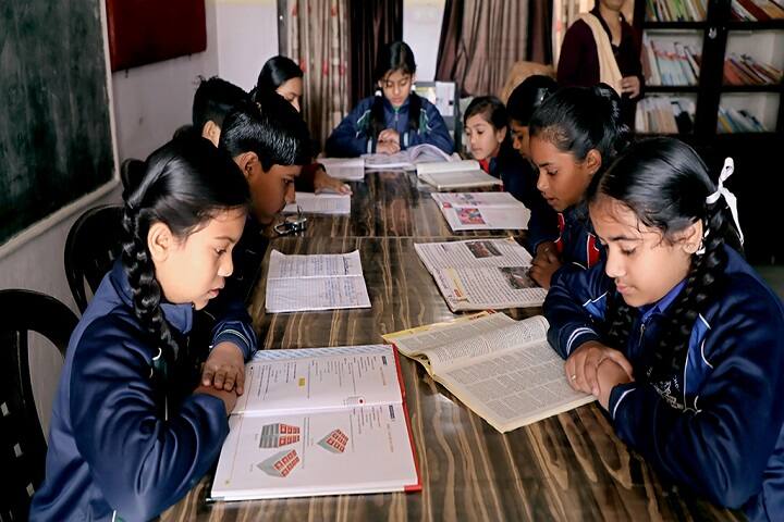 Shiv Shakti Luxmi Memorial High School-Library