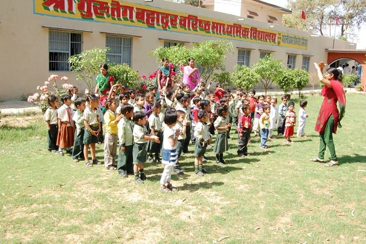 Shri Guru Teg Bahadur Senior Secondary School-Kindergarten Activity