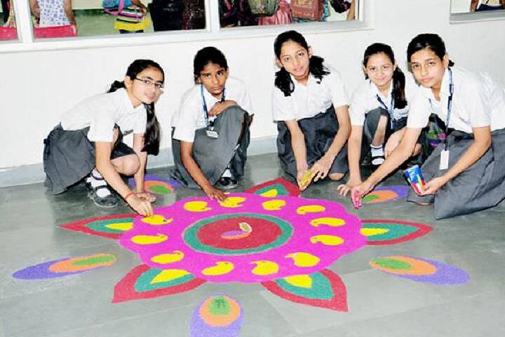 Siddharth International School-Rangoli