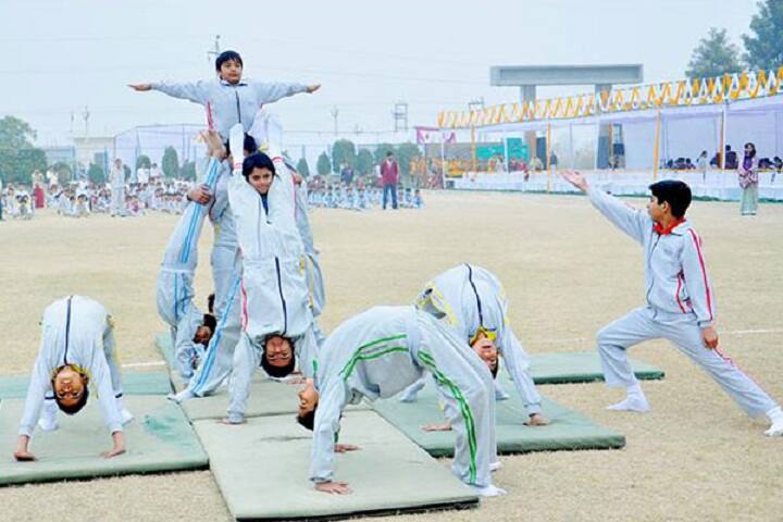 Siddharth International School-Yoga day