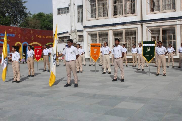 St P B N Public School-parade