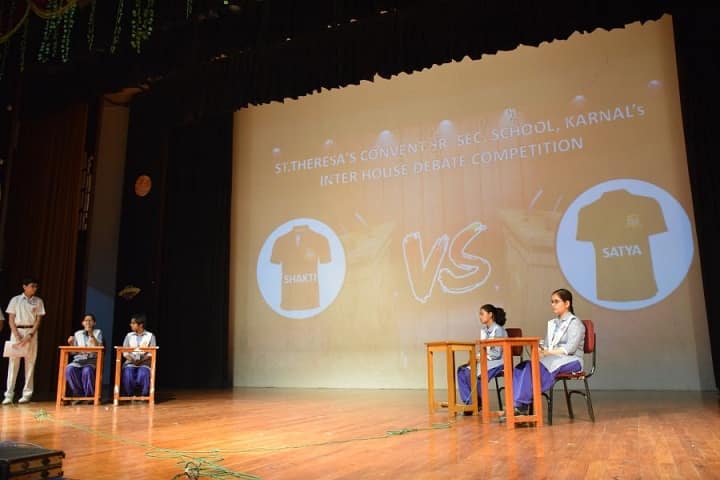 St Theresas Convent School-Debate compitation