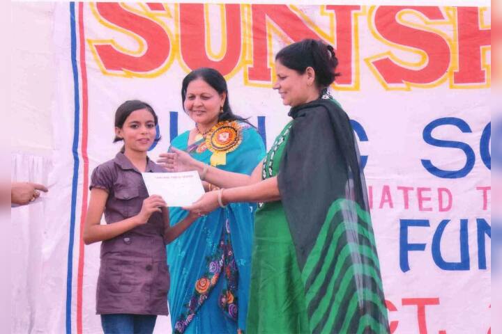 Sunshine Public School- certificate Facilitation