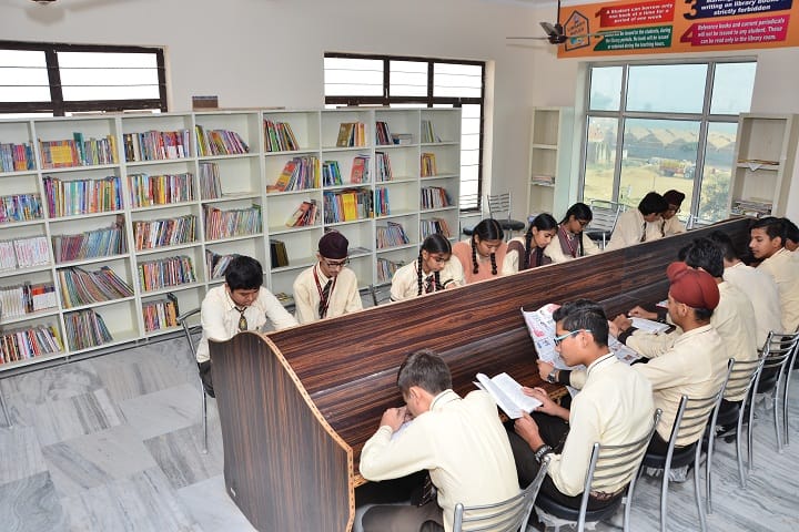 The Genius Senior Secondary School-Library