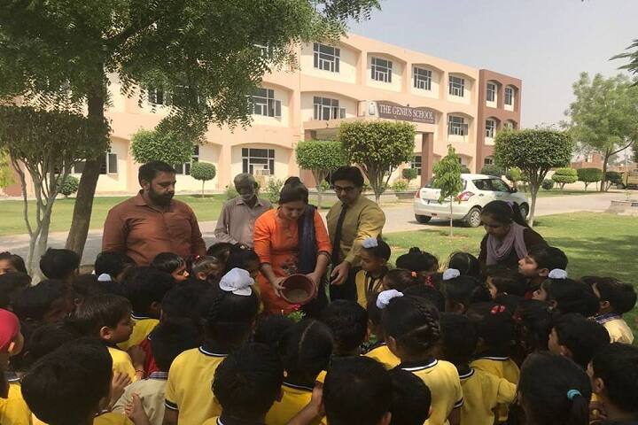 The Genius Senior Secondary School-Tree Plantation