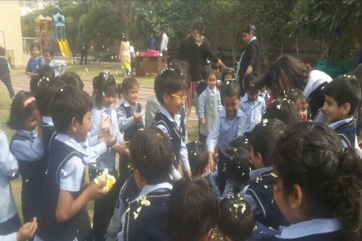 Paras World School India-Holi Celebration