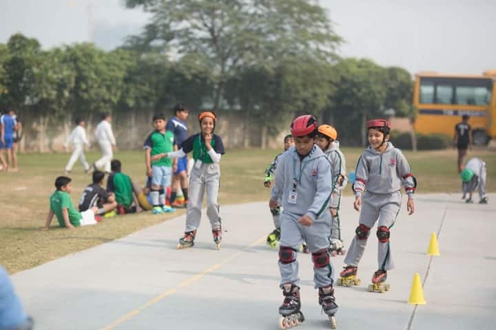 The Shikshiyan School-Skating Class