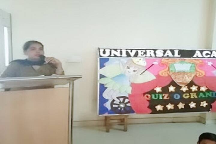 Universal Academy-Speech