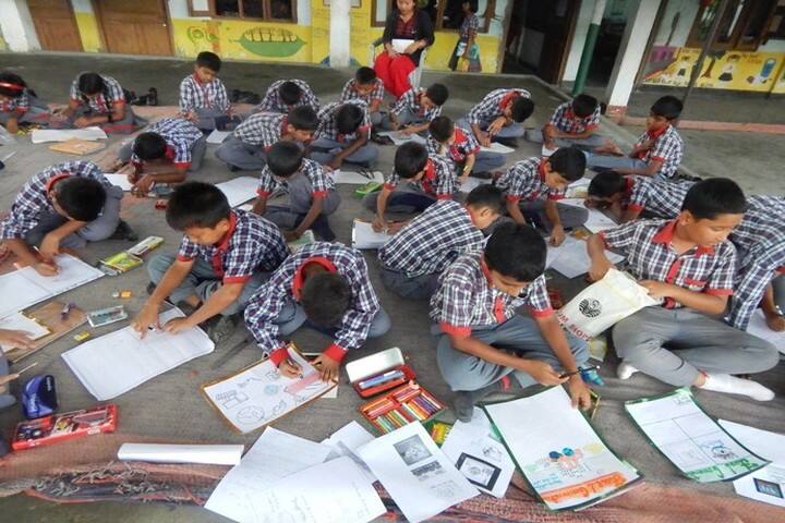 Kendriya Vidyalaya-Art room