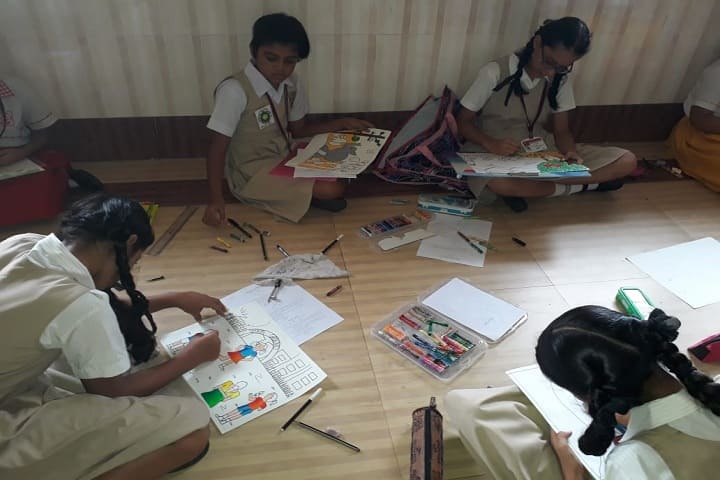 Convent Girls High School-Drawing Competition