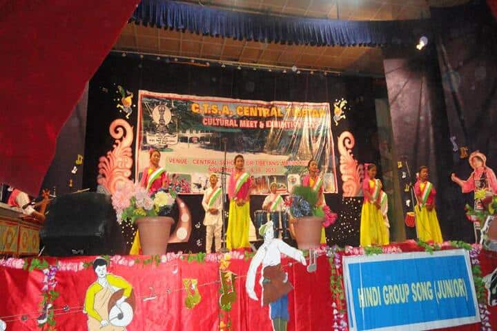 Central School For Tibetans-Dancing Activity