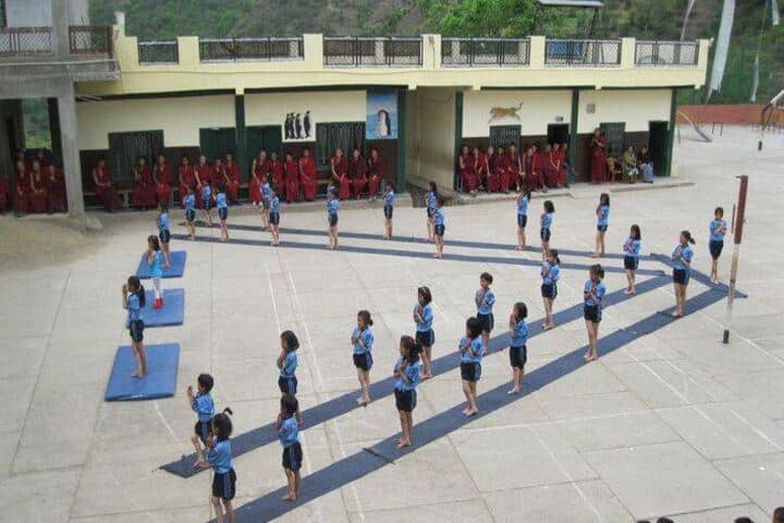 Central School For Tibetans-Yoga Day