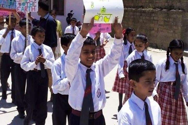 Chail Public School-Rally