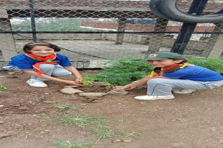 Gurukul International School-Tree Plantation