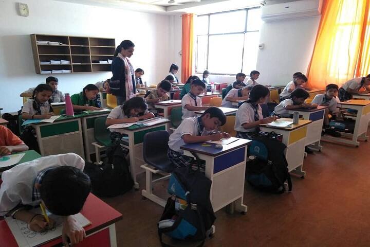 J S Wisdom World School-Classroom1