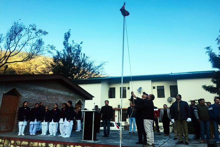 Jawahar Navodaya Vidyalaya-Flag Hosting