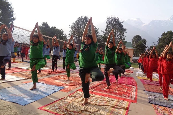 Jawahar Navodaya Vidyalaya-Yoga Day