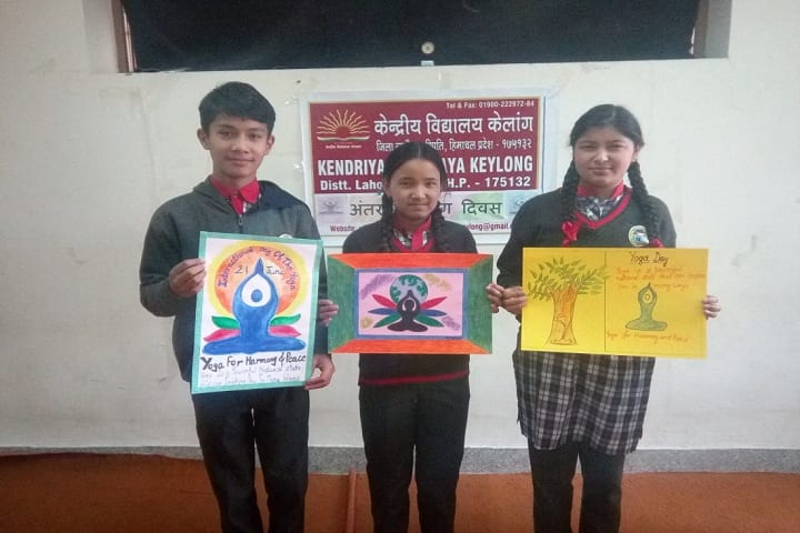 Kendriya Vidyalaya-Yoga-Day