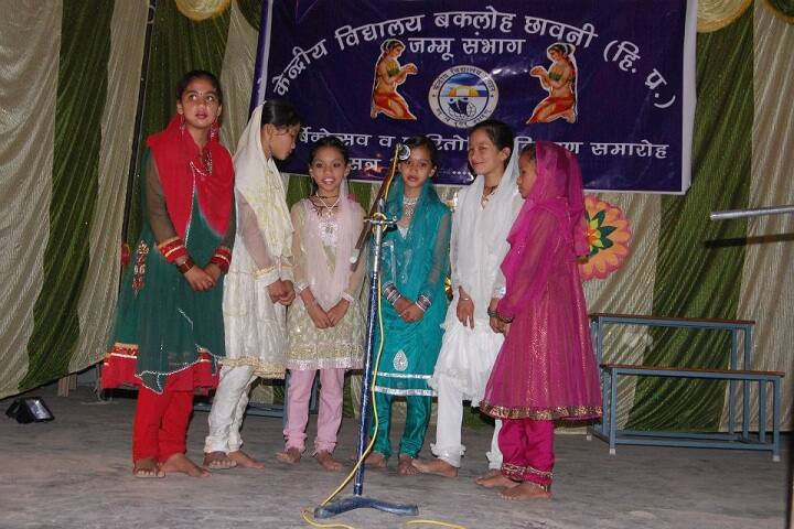 Kendriya Vidyalaya-Singing